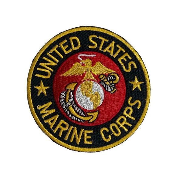 USMC Marine Corps Embroidered Patch - Picture 1 of 3